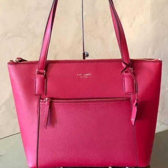 kate spade Handbags - Kate spade Cameron pocket tote rosso red
